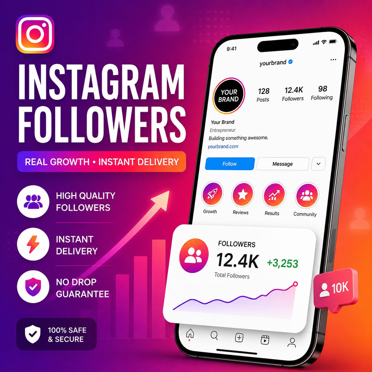 Instagram Followers - Standard