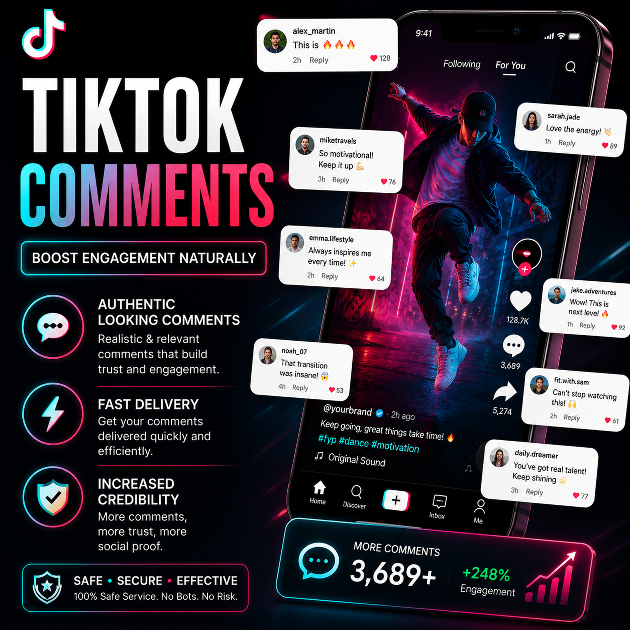TikTok Random Comments