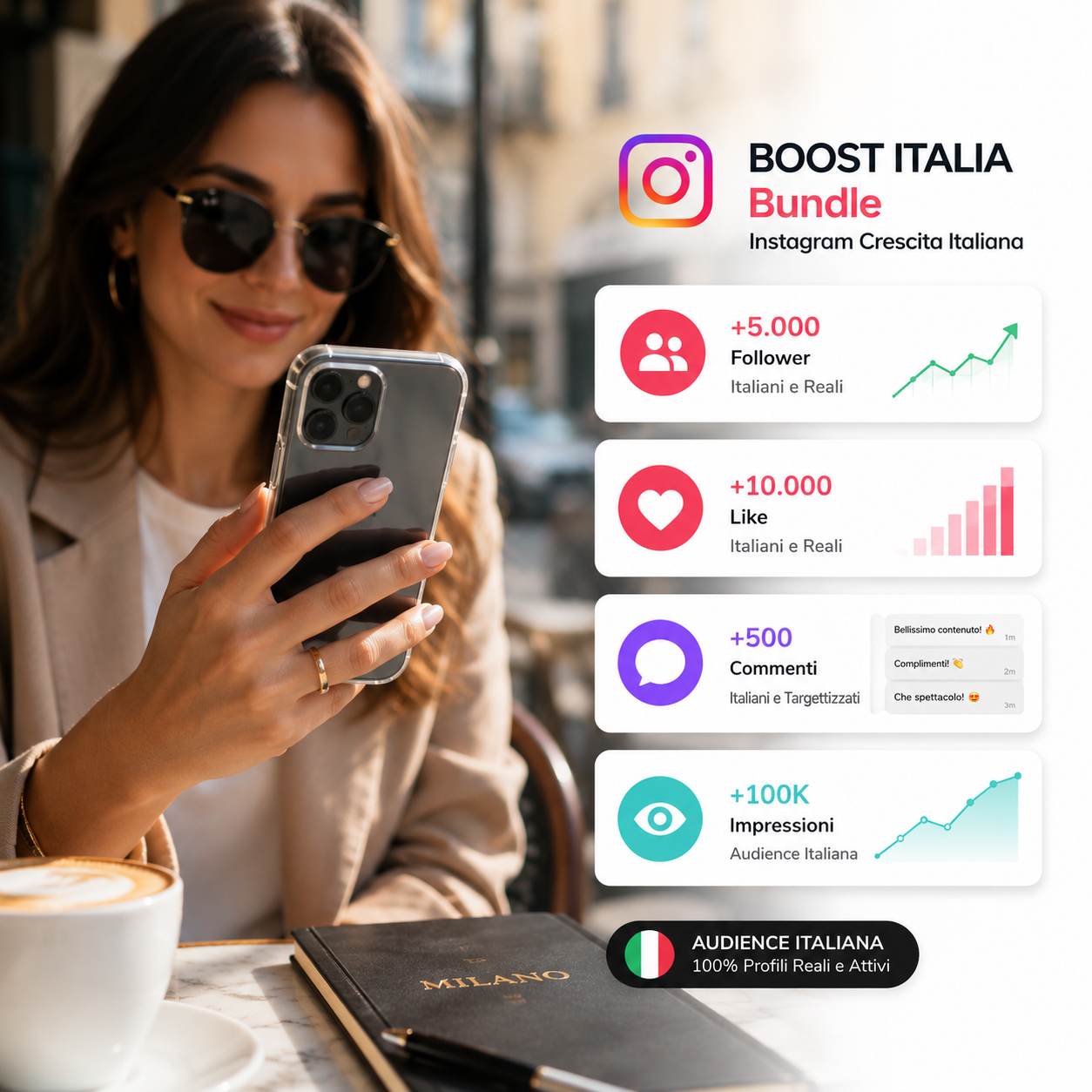 BOOST ITALIA Bundle - Instagram Crescita Italiana