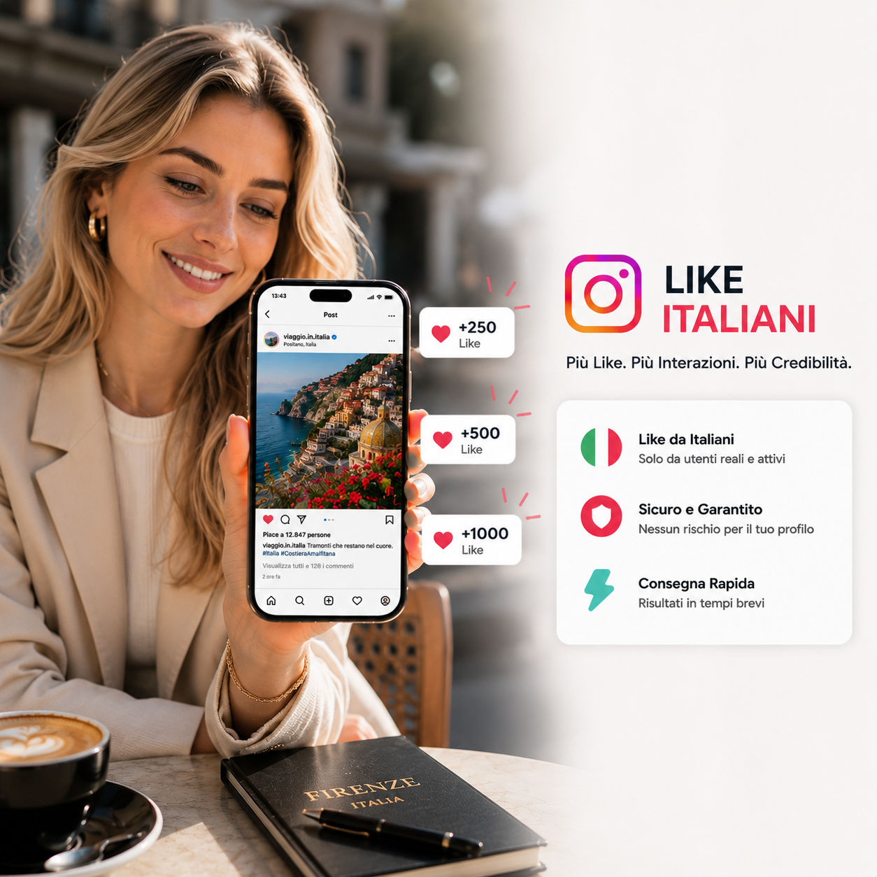 Like Instagram Italiani
