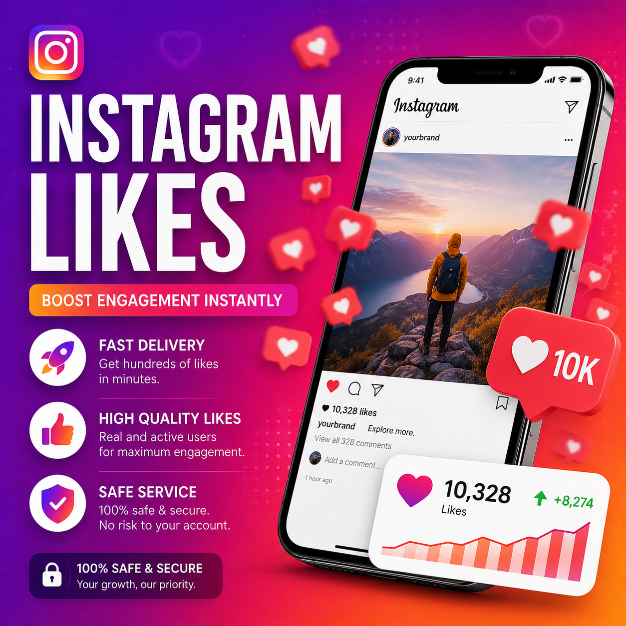 Instagram Likes - Standard