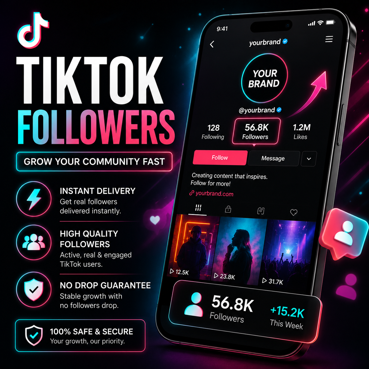 TikTok Followers - Standard