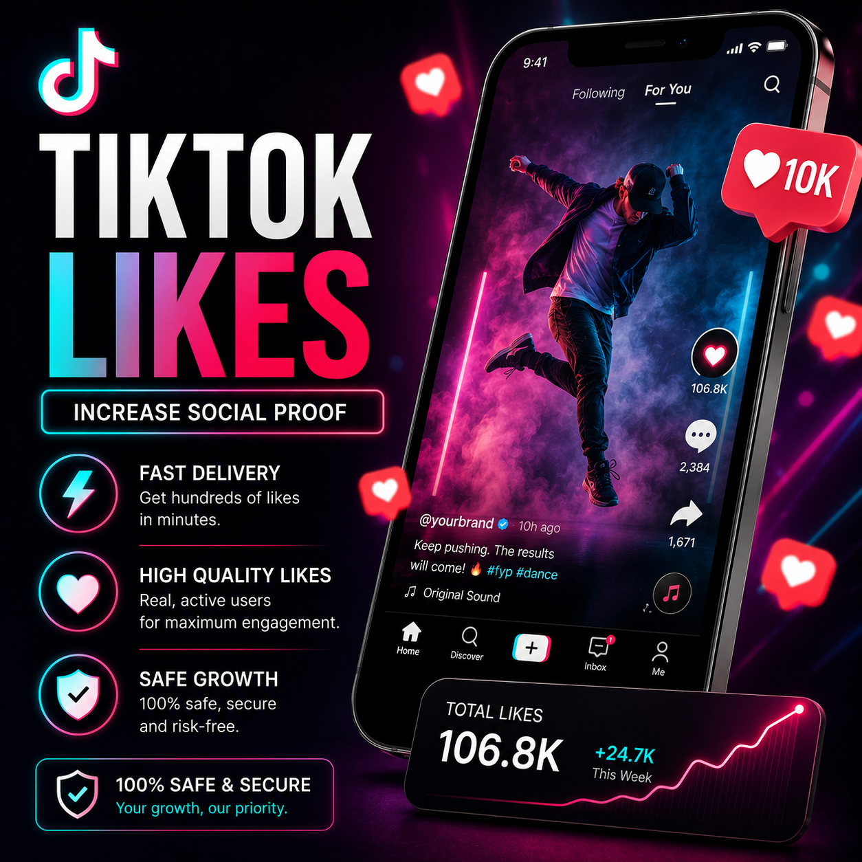 TikTok Likes - Standard